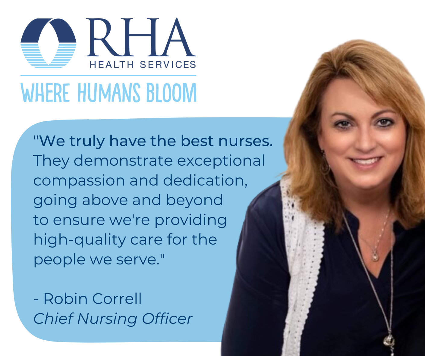 Nurses Week 2023: A message from RHA’s Chief Nursing Officer Robin Correll