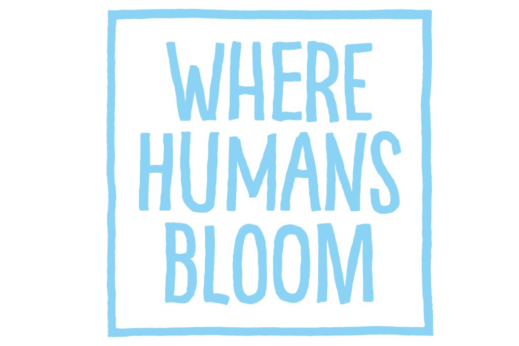 Where humans bloom logo